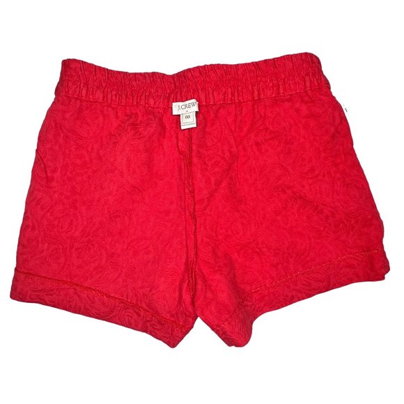 J. Crew Boardwalk Stitched Jacquard Turquoise and Salmon Shorts 2 for 1 - Picture 16 of 16